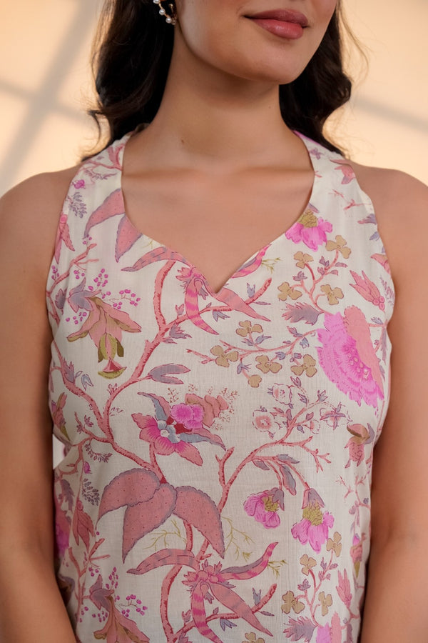 Rose Whisper Designer Top